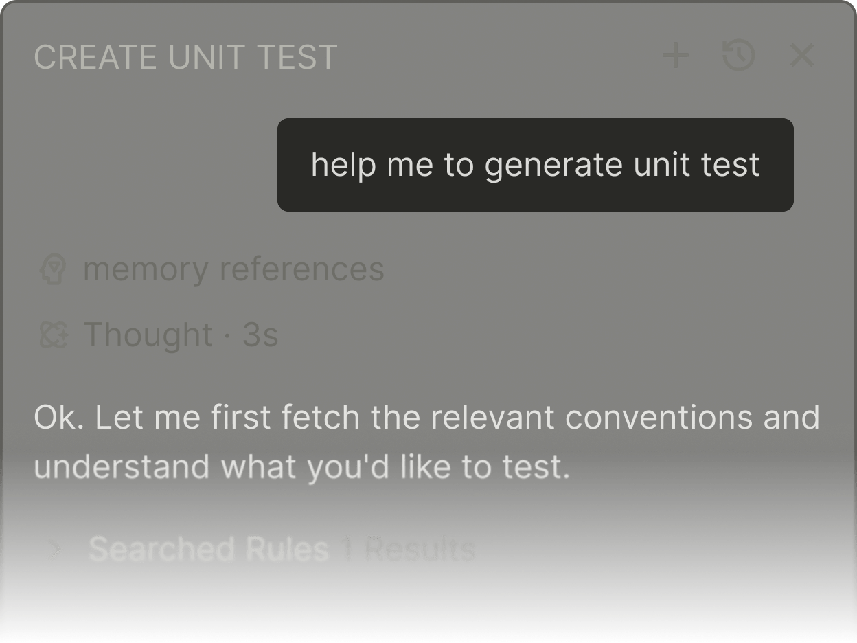 Memory and Rules